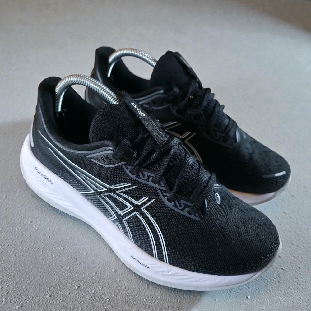 Asics‎ Gel-Cumulus 26 Womens 10 / Mens 8.5 Black White Running Shoes Sneakers
